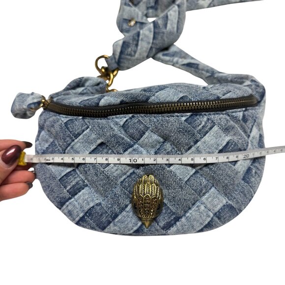 Kurt Geiger London Denim Kensington Belt Bag – New (No Tags) - Picture 14 of 15